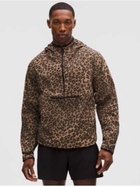 lululemon athletica Other - Lululemon Multi-Pocket Running Anorak Leopard